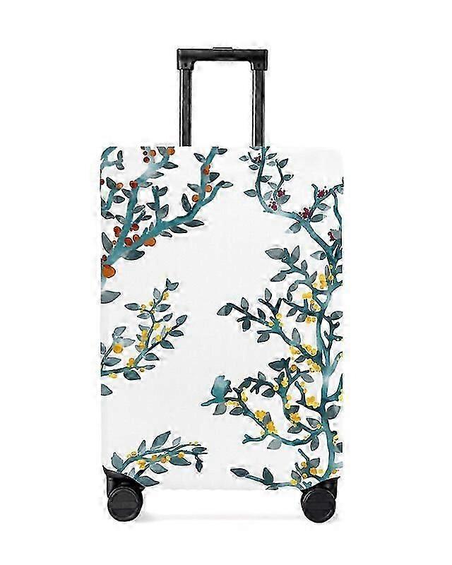 خمر البلد النبات الأبيض روز السفر الأمتعة غطاء واقي اكسسوارات السفر حقيبة مرنة الغبار حالة حماية الأكمام