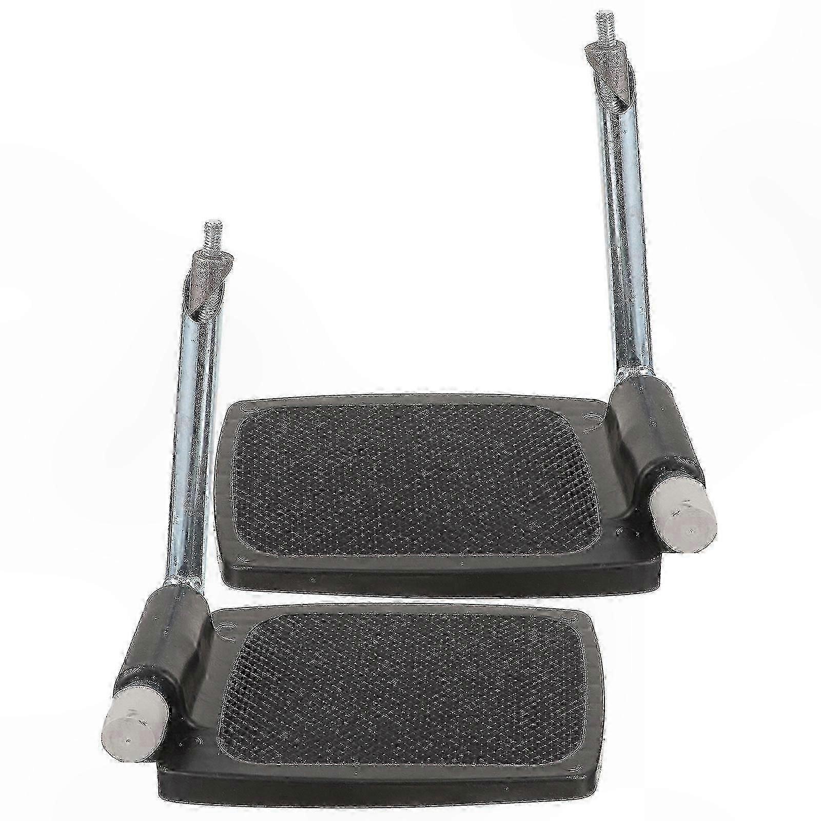 Sturdy Wheelchair Footrest Replacement Pair - Durable Legrests