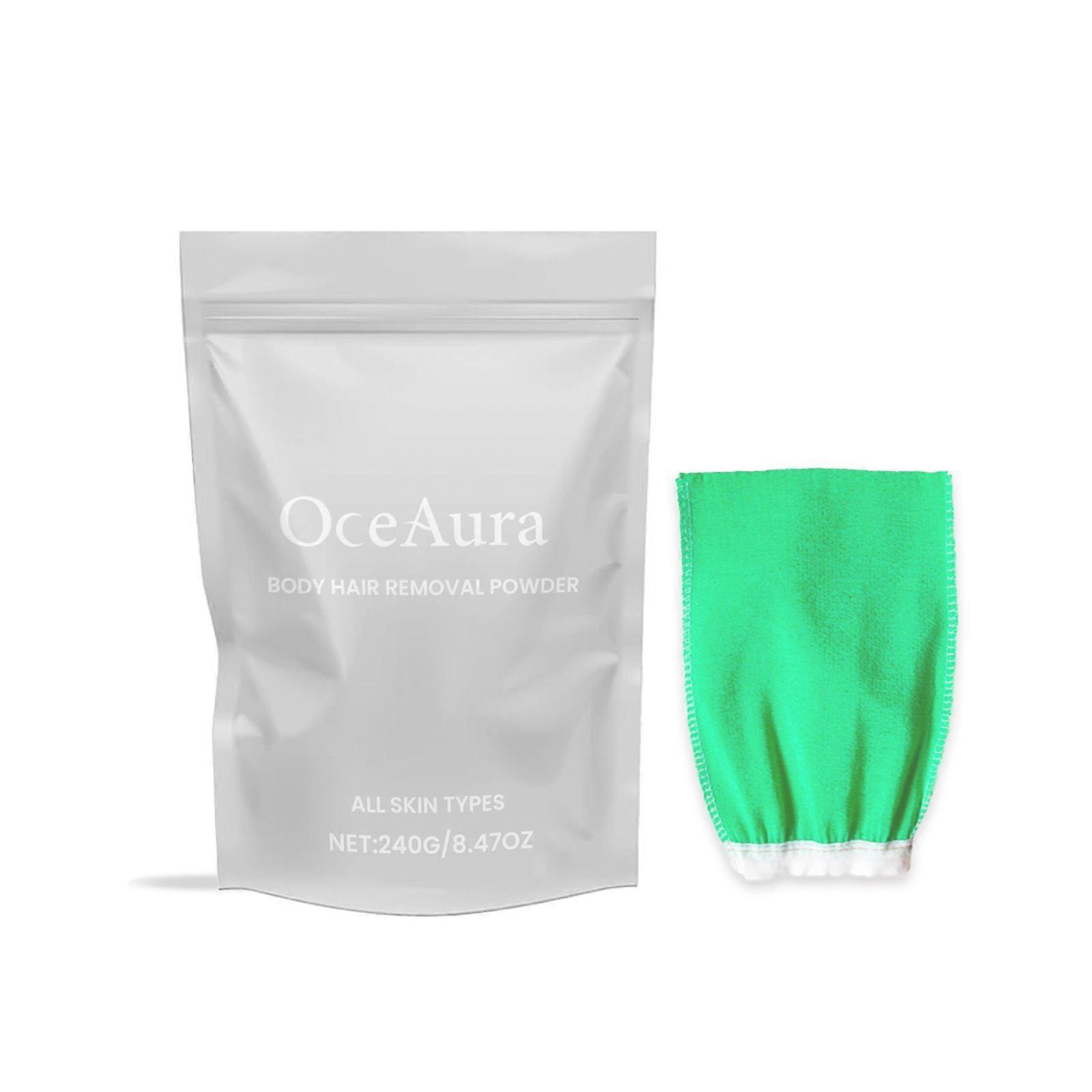 Oceaura Body Hair Removal Powder Full Body Armpit Hair Legs Arms Dry And Gentle Cleansing Skin Hair Removal Powder