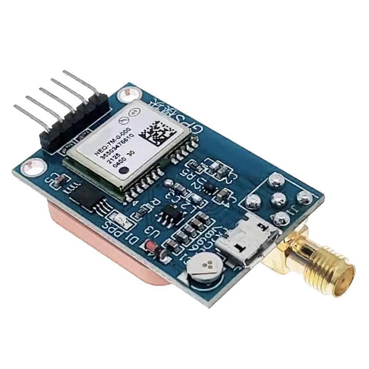 Vývojová doska GPS modulu NEO-7M pre satelitné určovanie polohy pre mikrokontrolér Arduino STM32 C51 51 MCU