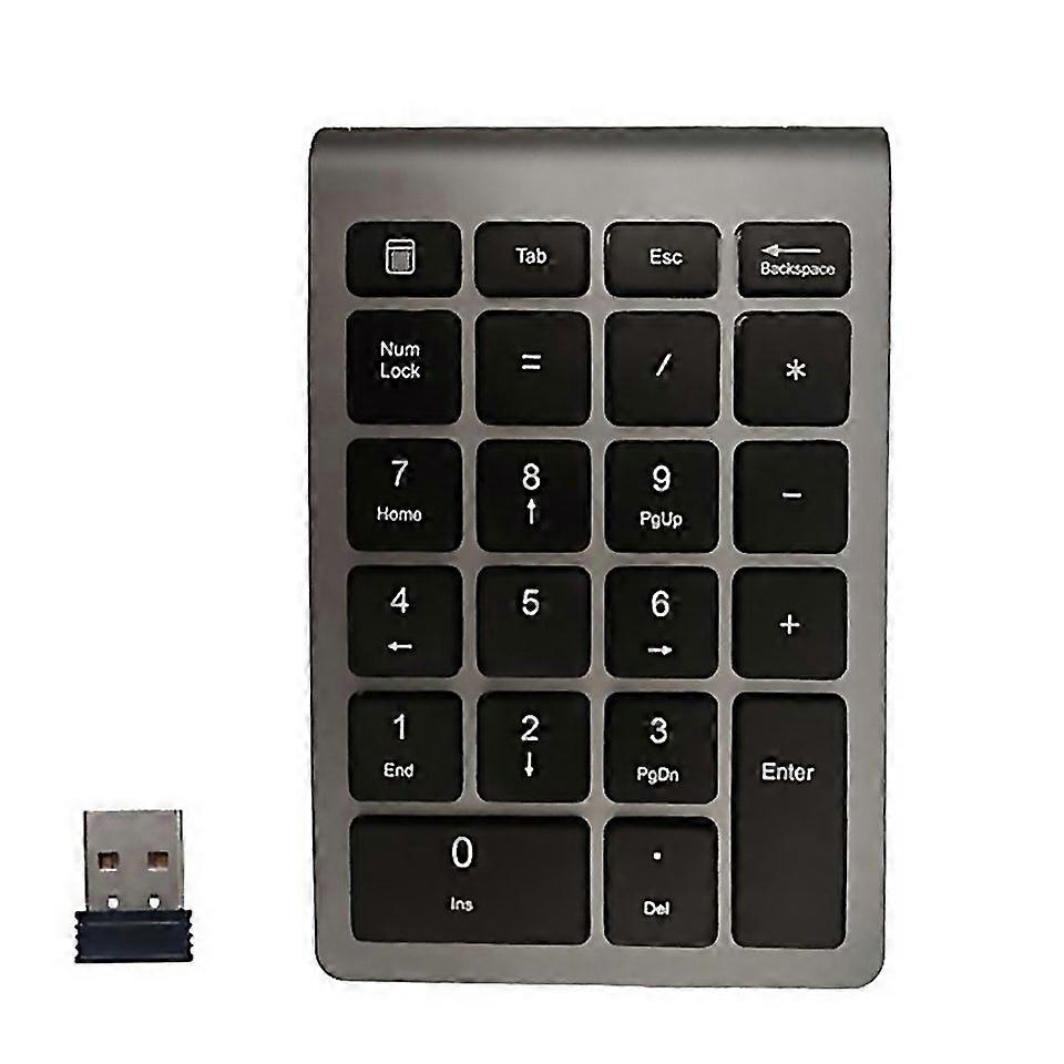 For Bt304 22 Keys Laptop Mini Wireless Keyboard Spec 24g Gray