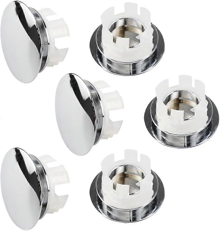 6 Pcs Sink Overflow Plug, Sink Overflow Ring, Sink Overflow