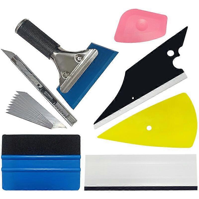 Vehicle Film Tools Kit Window Tint Tools Wrapping Tools for Car Wrapping -