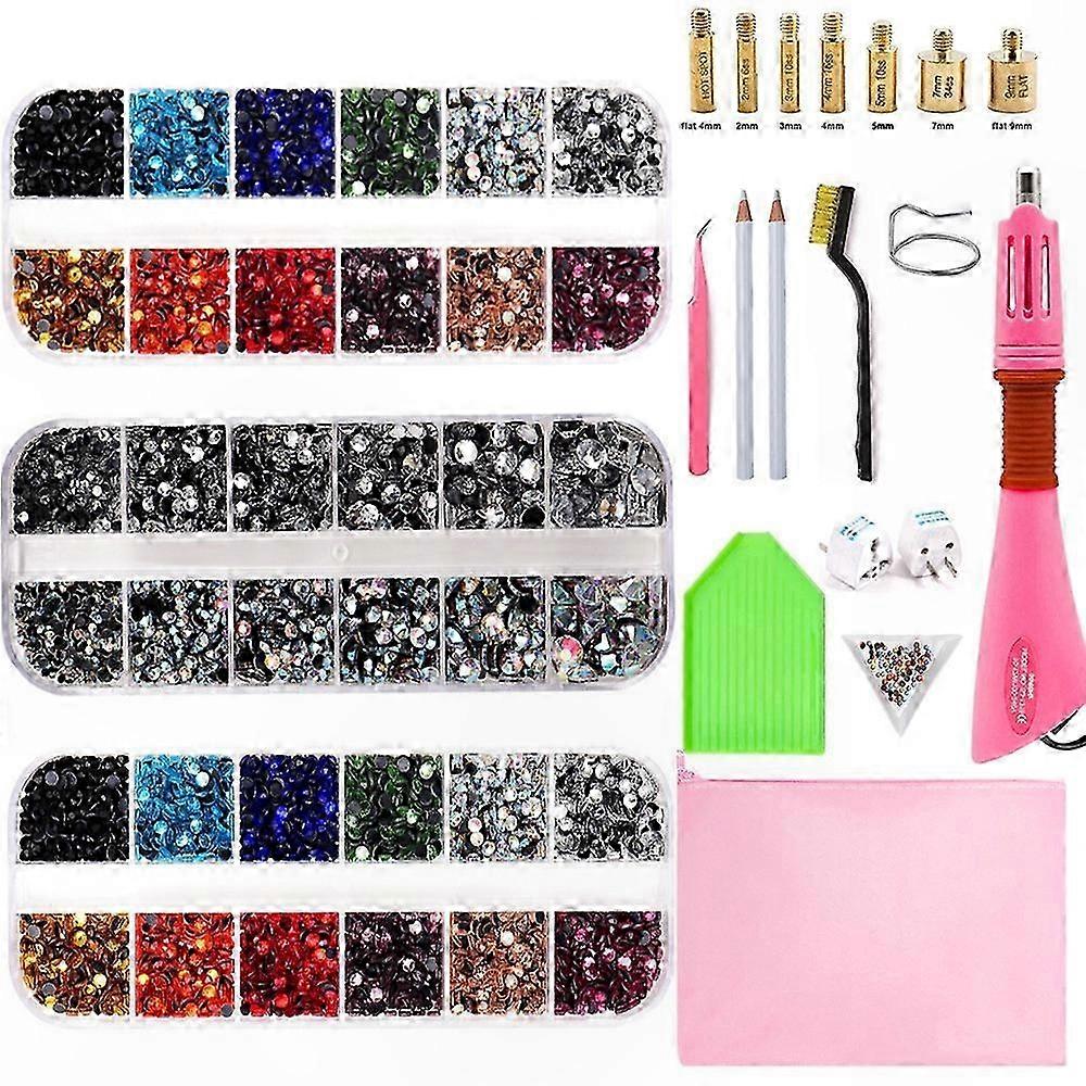 Hotfix Rhinestone Applicator Kit with Bedazzled DIY Stones