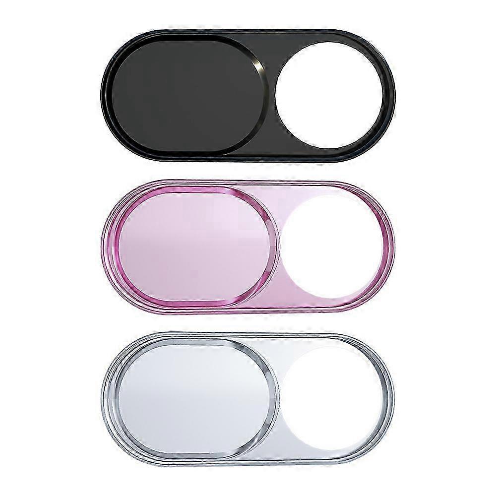 Conjunto de 3 capas deslizantes para webcam de PC, laptop e tablet (25-26 polegadas).