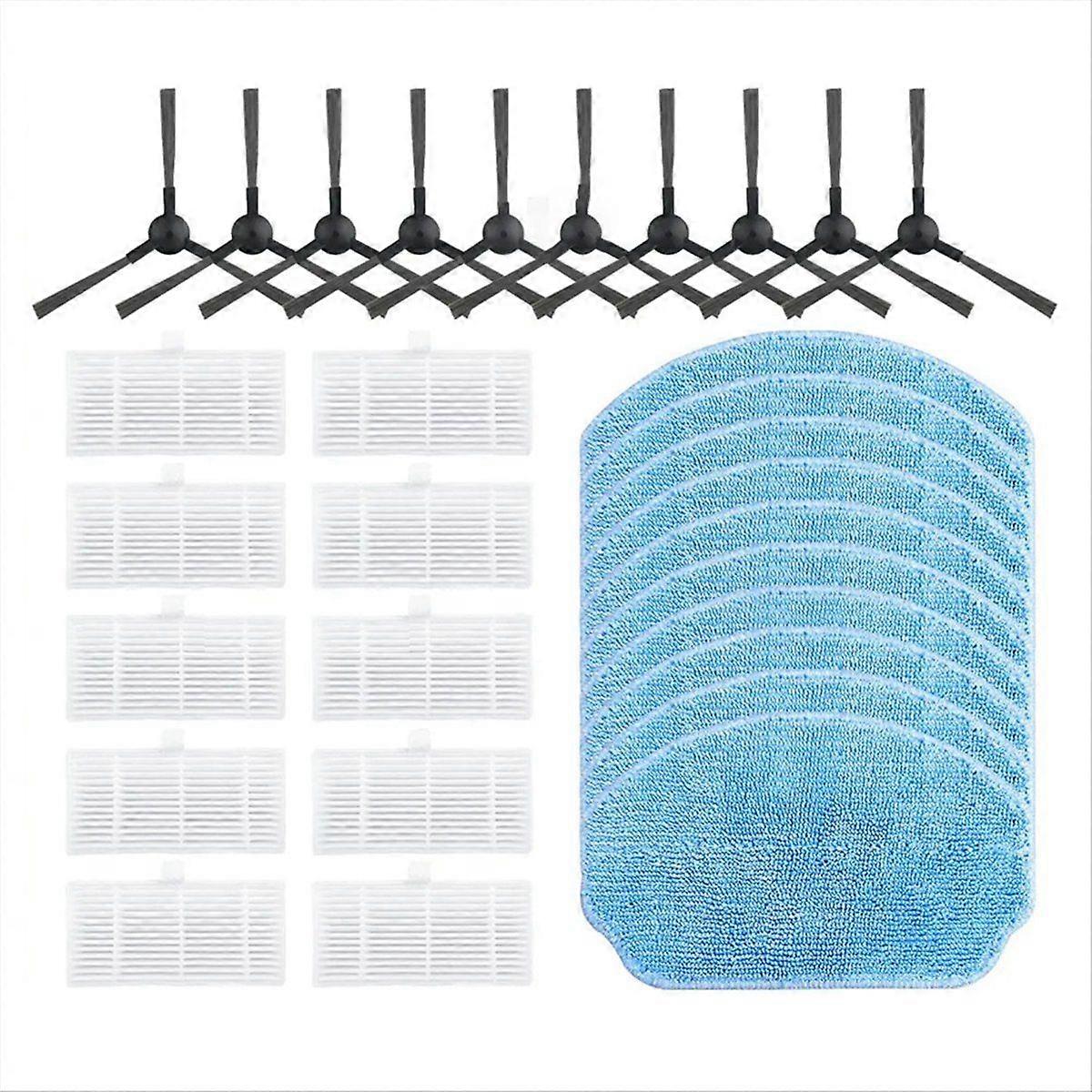 For Midea VCR04W Side Brush Hepa Filter Mop Cloths Rag Robot Part, B