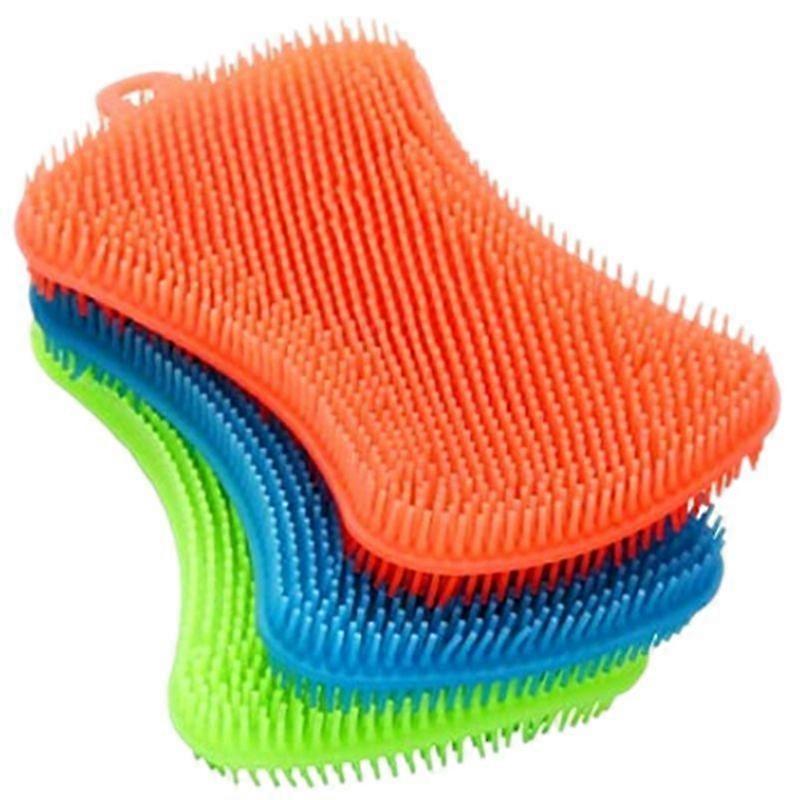 3PCS Silicone Dish Washing Brush