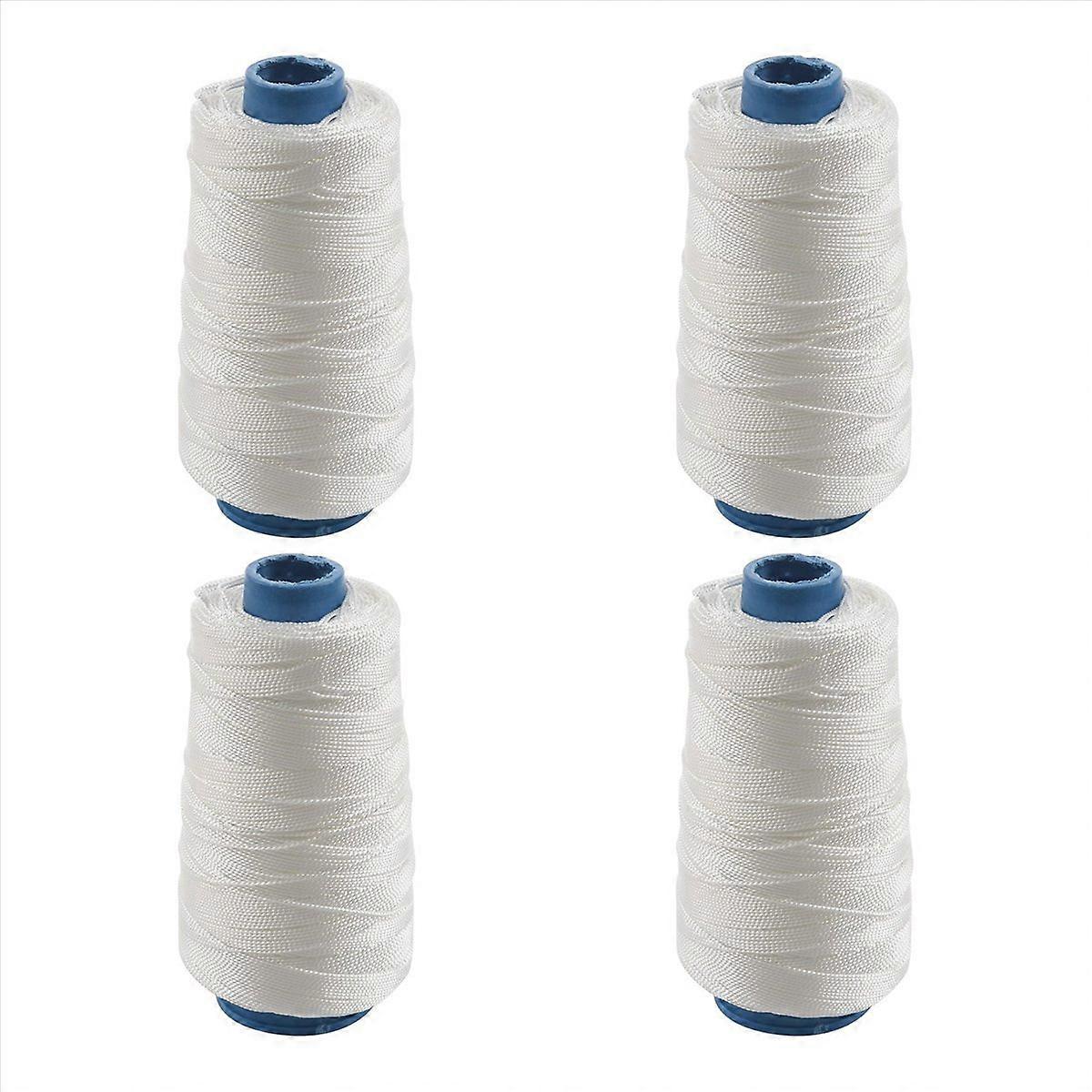 400m 80lbs Nylon Twisted Bowstring Thread Fishing String, White