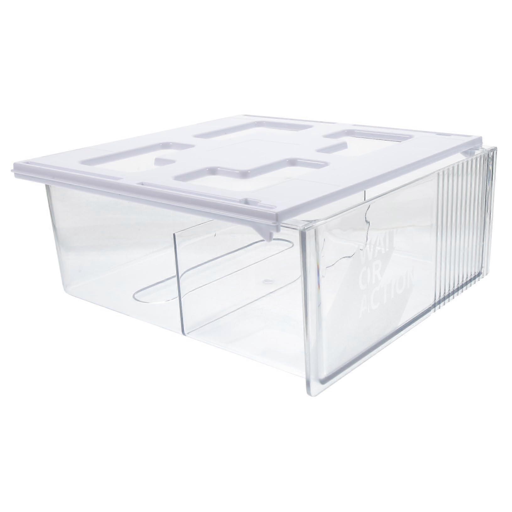 Under Desk Drawer Organizer Large Capacity, Hidden Under Desk Storage Box, PP And PET Material, Easy Installation