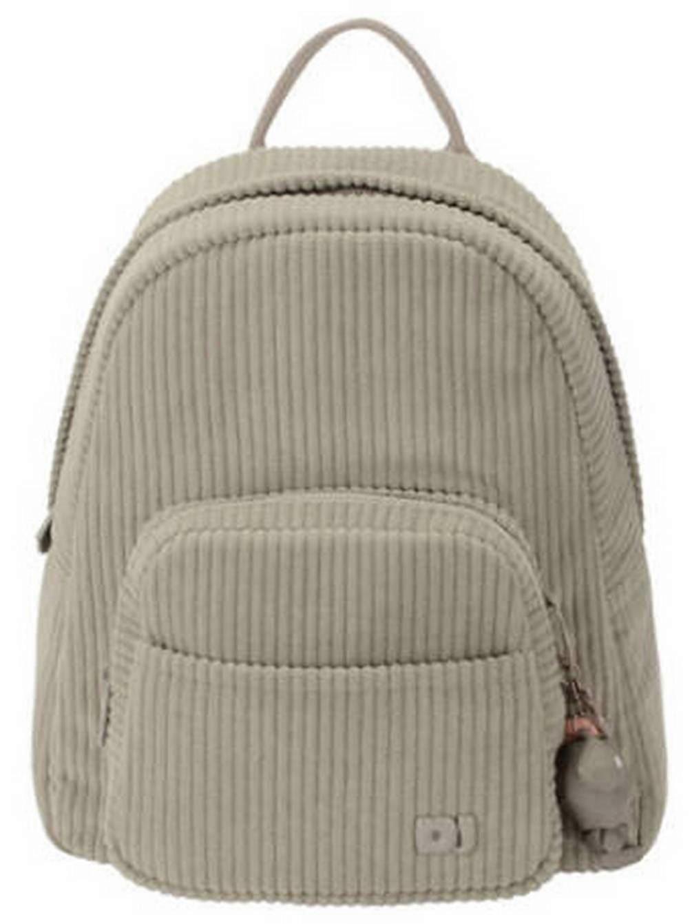 David Jones Corduroy Backpack - Abbey Stone Grey