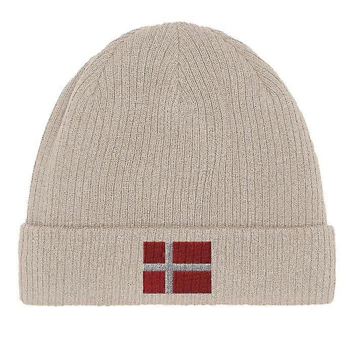 Danish Flag Bonnet in Beige