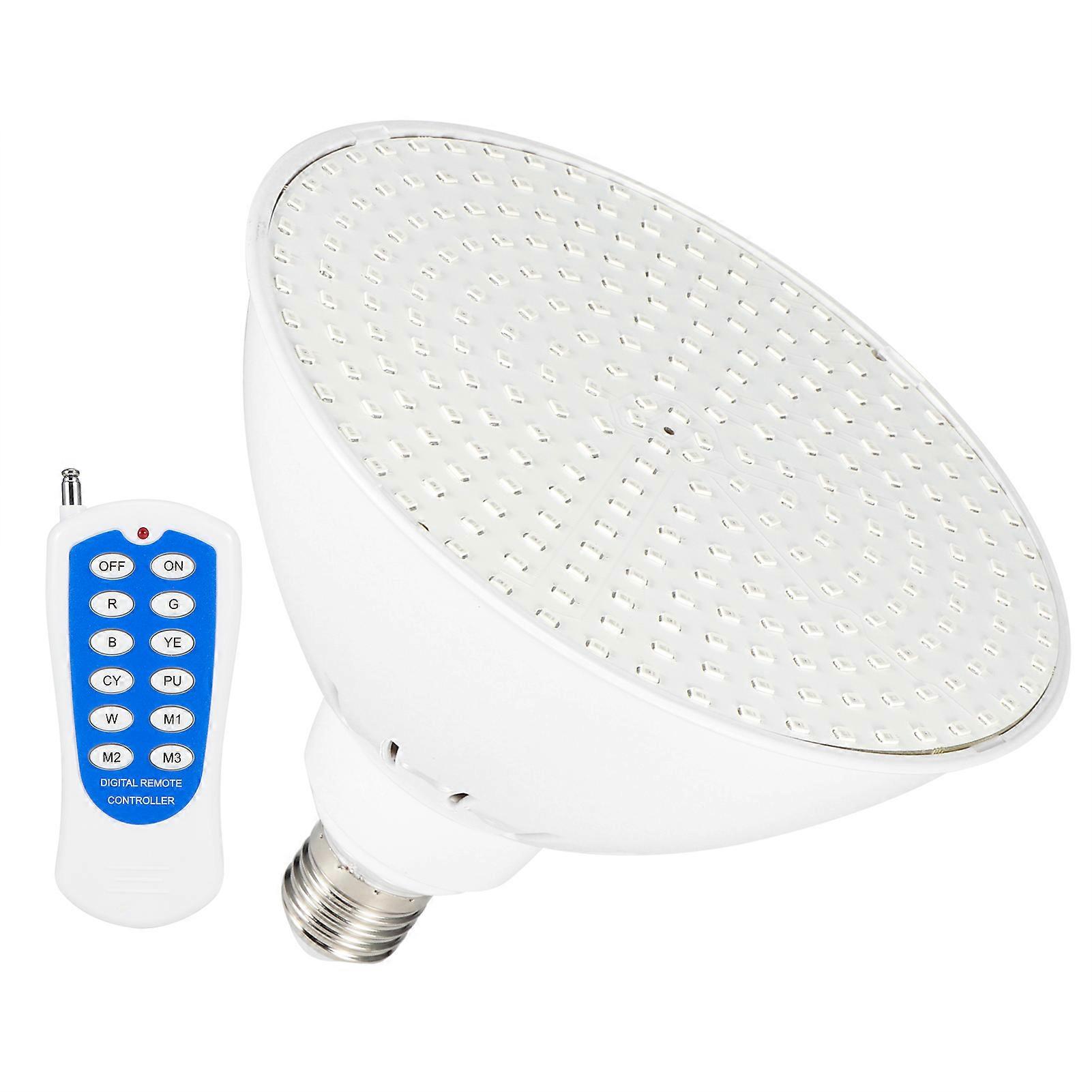E27 LED Pool Light RGB Bulb Underwater Lamp with Remote Control for Swimming Pool Light Fixture AC12V