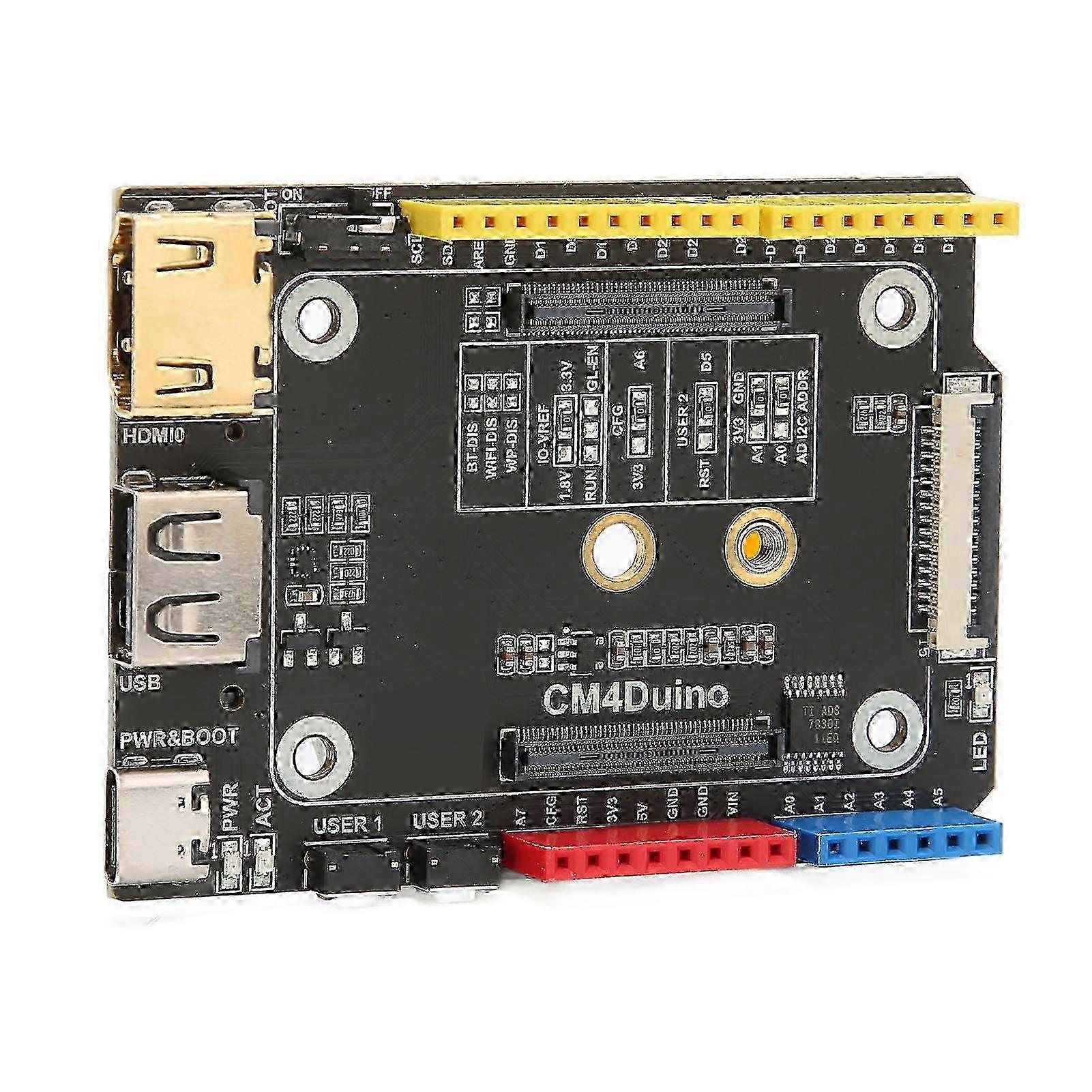 CM4 Duino Expansion Board HD Multimedia Interface USB M Key Interface Compute Module 4 Expansion Board miao4