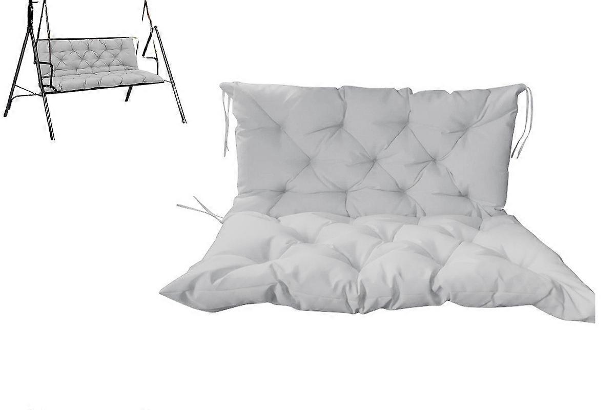 Swing Cushion Portable Bench Soft Chair Padded with Backrest Compact