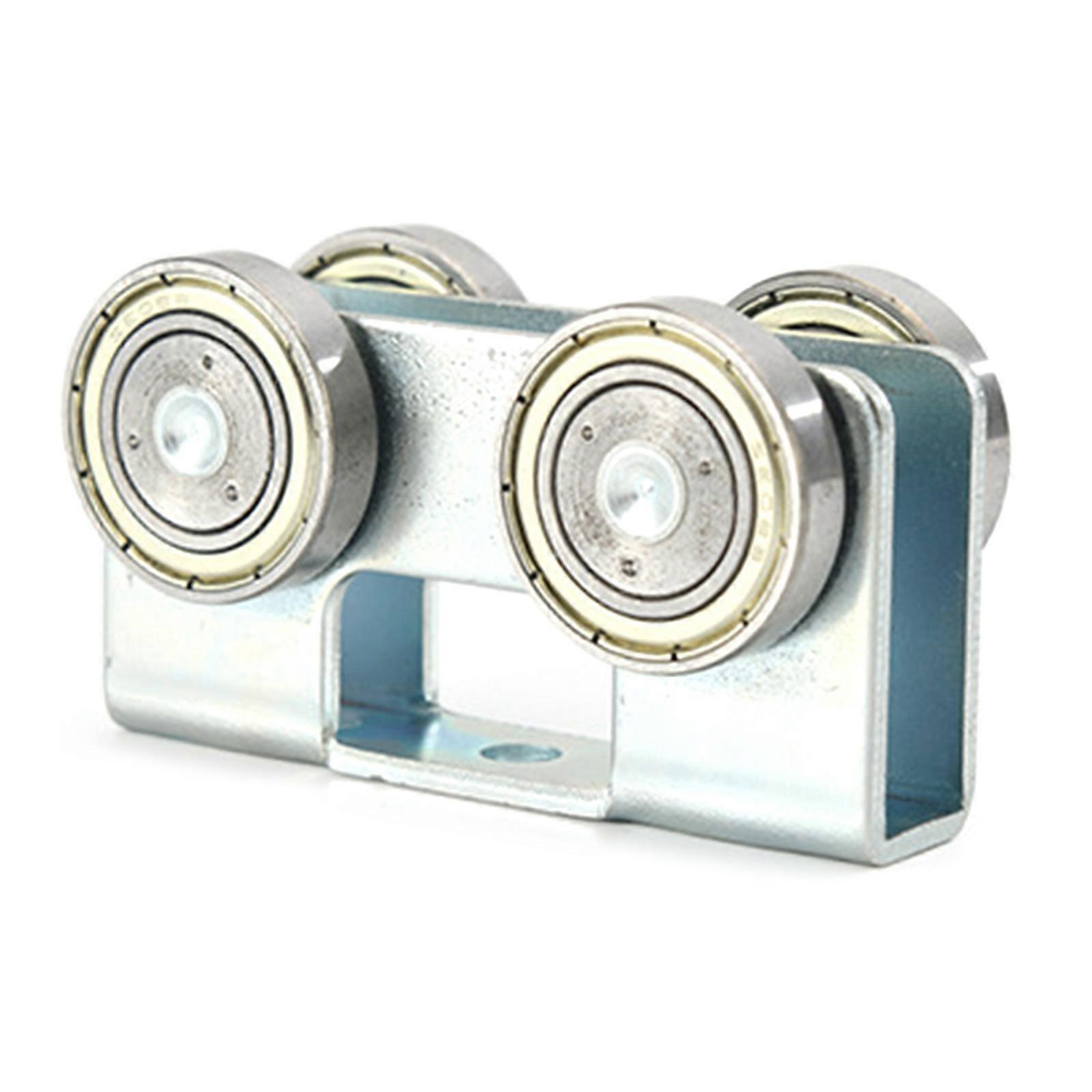 Silents Roller Trolley Assembly With 4 Wheel Accessory for 1 5/8Inch Strut Channel Portable Sturdy Load Capacity Multicolor