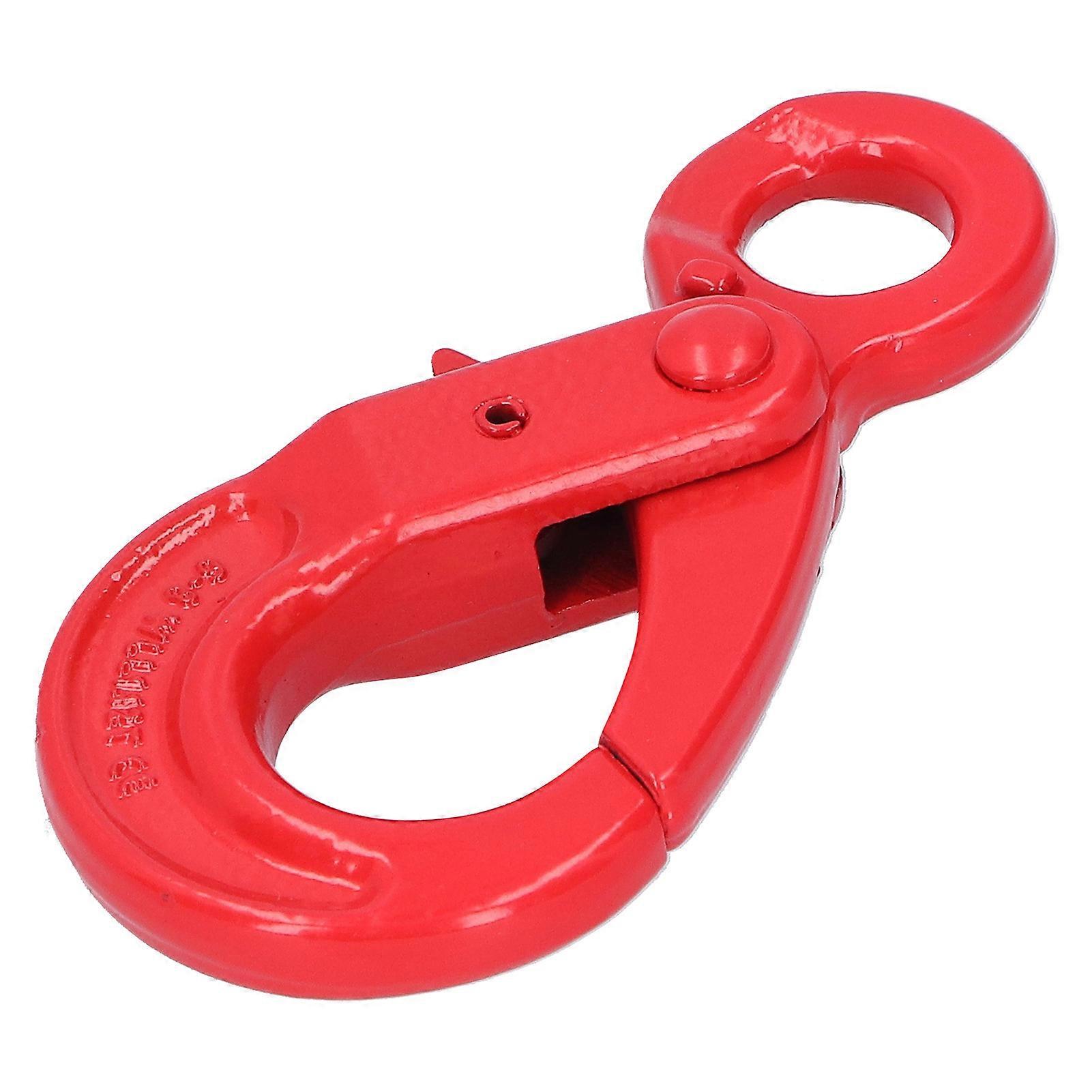 Slip Hook Safty Lock Self Locking Eye Type Safety Lifting Hooks Working Tension 1.12T