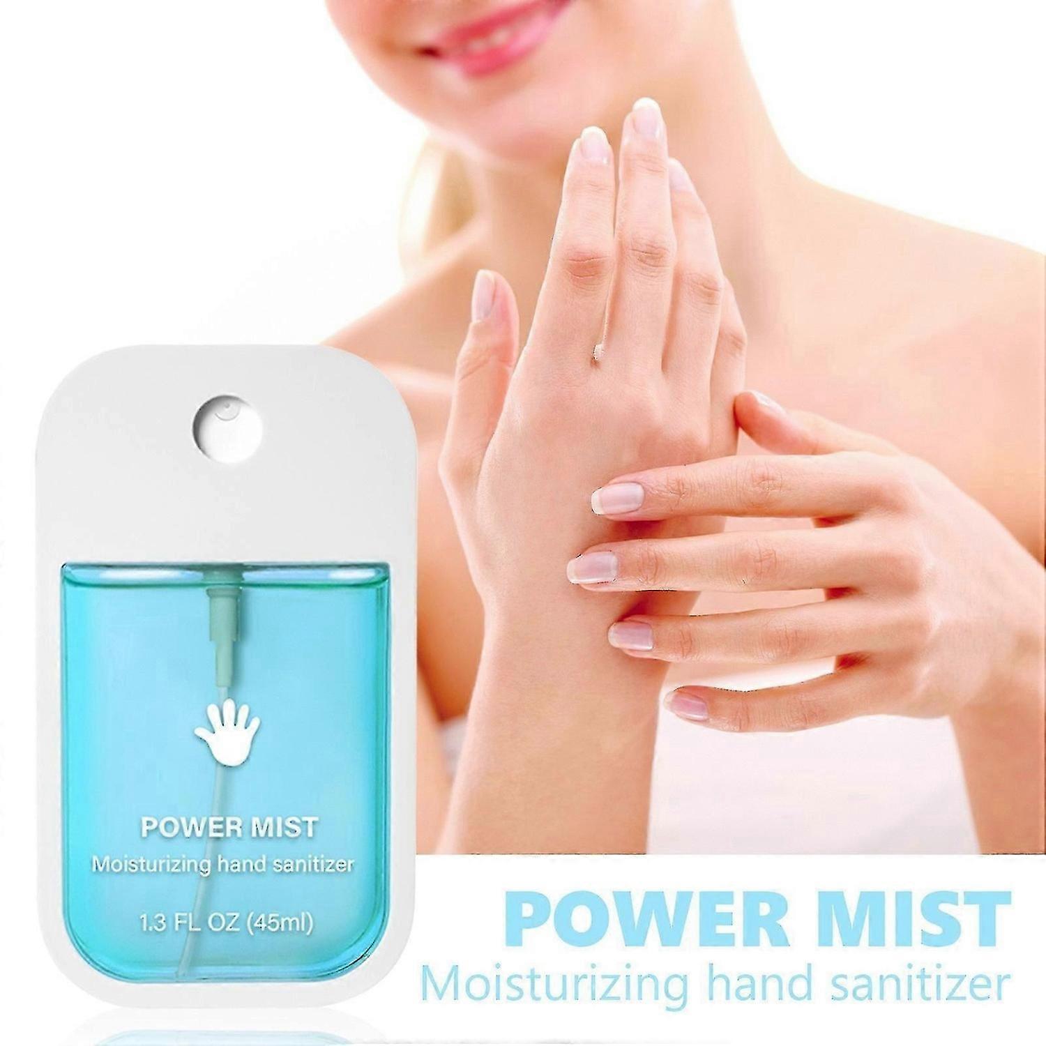 Power Mist Hand Sanitizer-Hand Sanitizer Spray, Portable Moisturizing Spray Hand Sanitizer, Travel Size Hand Sanitizer Spray, Multi-Flavor Cleanses Yo