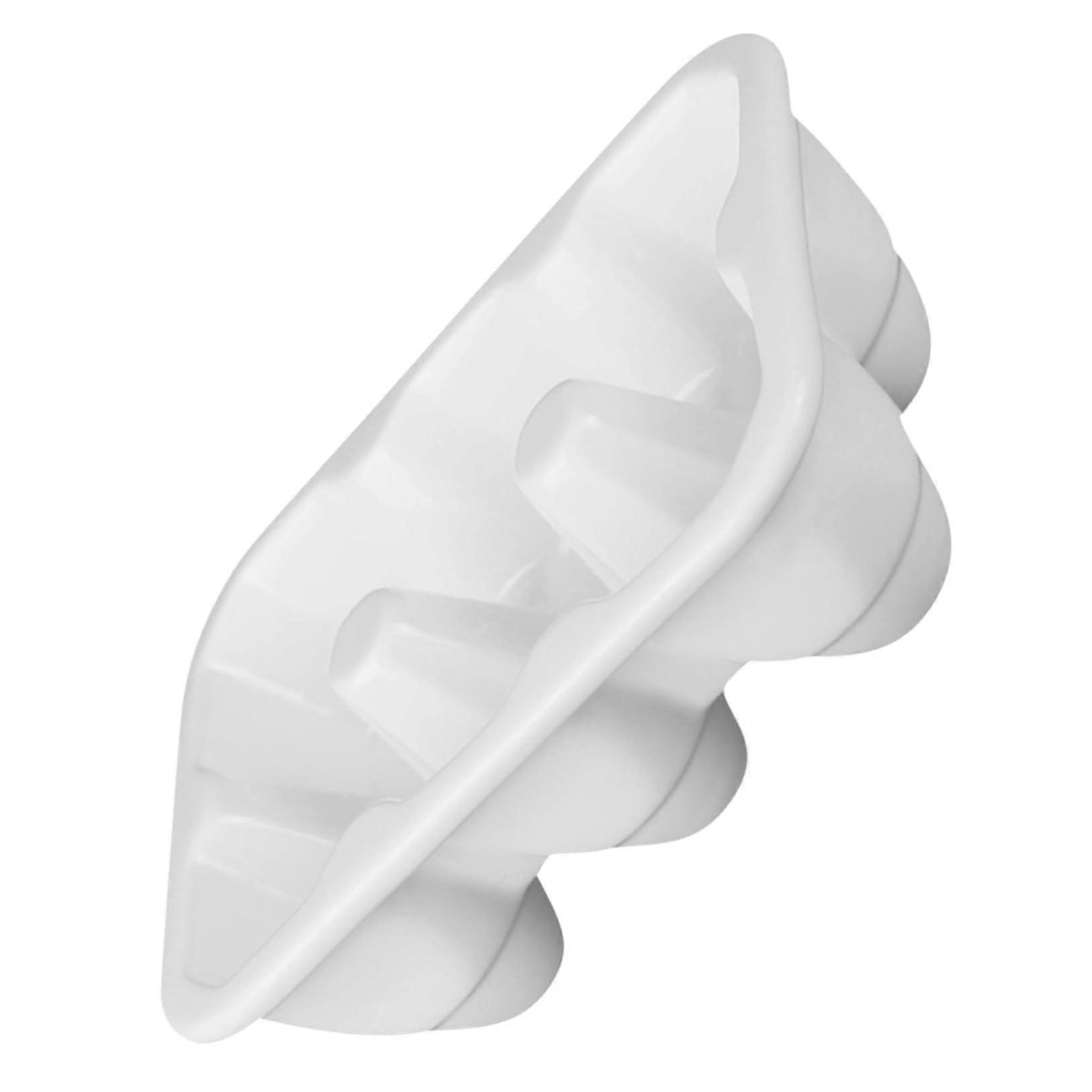 Ceramic Egg Tray Kitchen Organizer Box For Refrigerator Space Saving Egg Holder Preventing Breakage Large Capacity