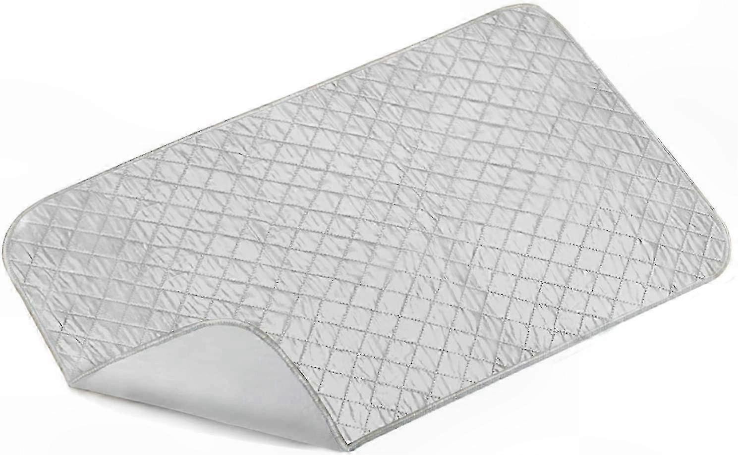 Portable Ironing Mat for Travel, Thickened Heat Resistant Ironing Pad for Tabletop, Countertop, Small Ironing Board