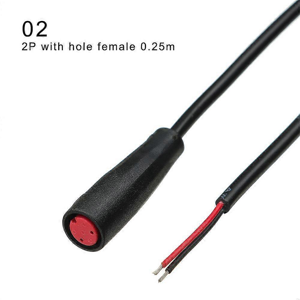 Optional Cable For Ebike Bafang Base Connector 2/3/4/5/6Pin Cable Display Pin Waterproof Connector
