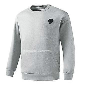 USB-drevet termosweatshirt med 5 justerbare varmezoner, koldt vejr, dameovertøj, grå XL