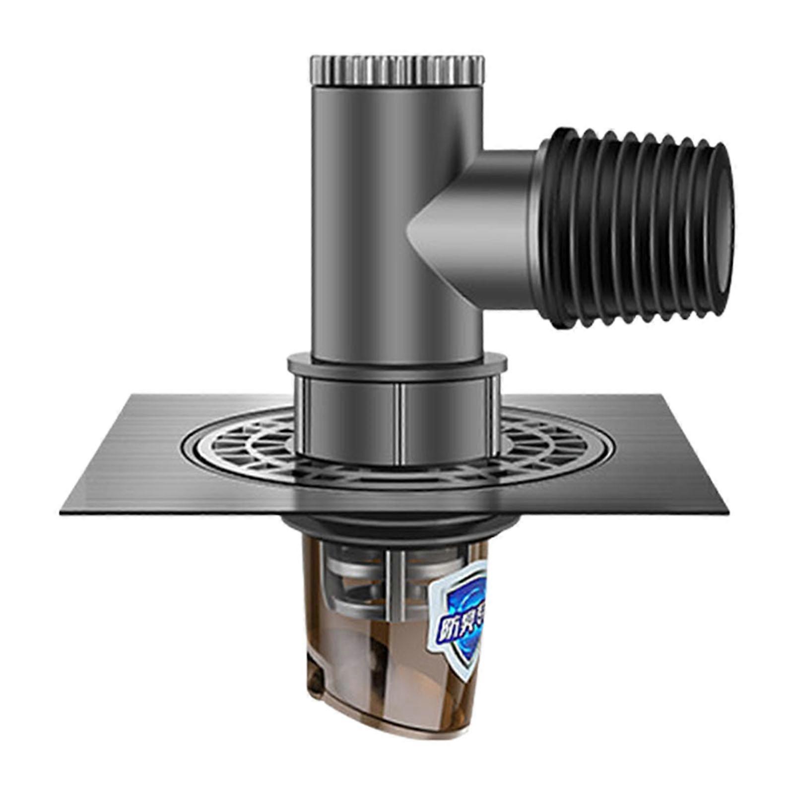 Odor Sealing Bathroom Drain Cover With Efficient Water Current Stable ABS Construction Universal Size Compatibility Multicolor