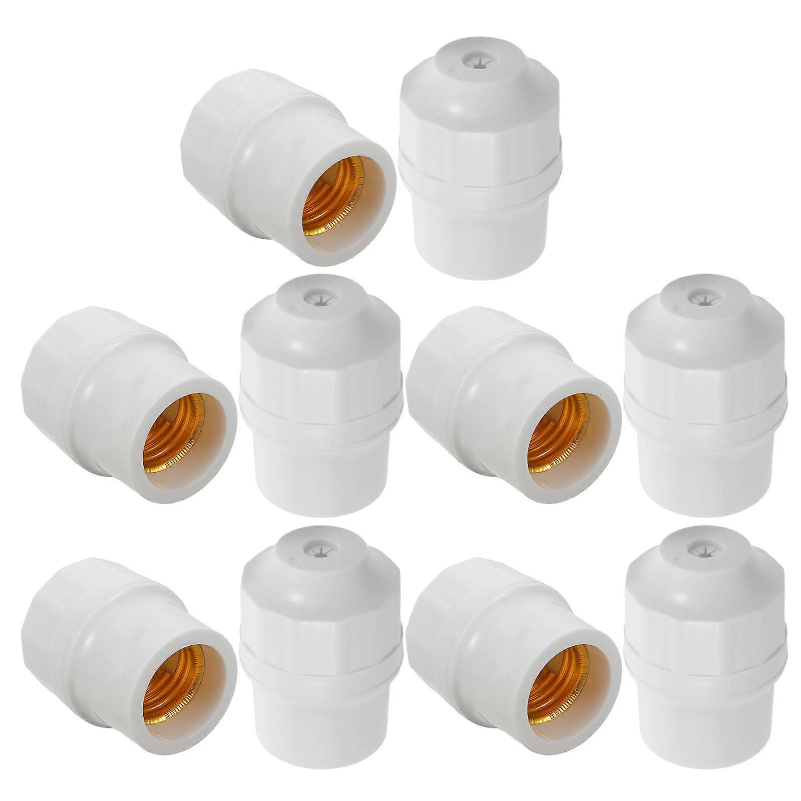 Energy Saving Lamp Socket E27 Ceiling Light Holder for Home 10Pcs