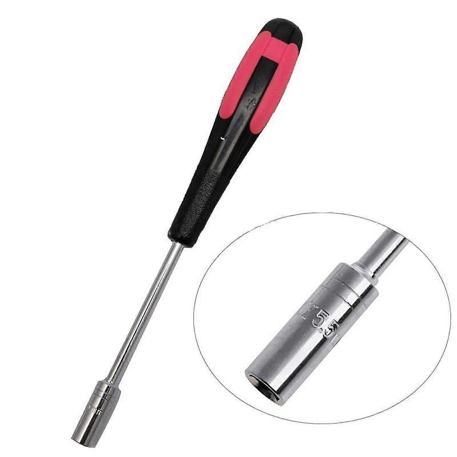 Hollow-Shaft Nut Socket Driver Hex 3-6mm Mini Handle Socket Wrenche Screwdriver