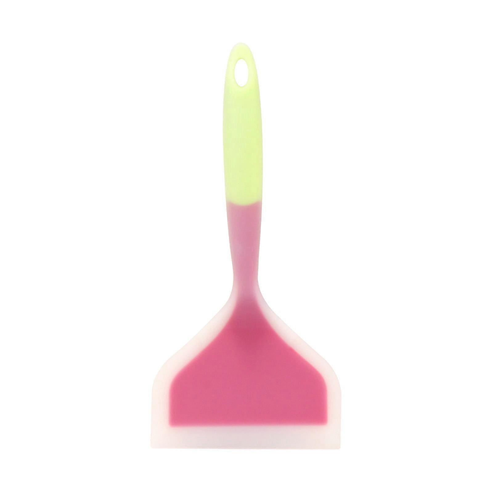 Giyblacko 10.11" Silicone Spatula with Stainless Steel Core, Non Scratch for Nonstick Pans, Soft Rubber Handle - Compatible with Giyblacko