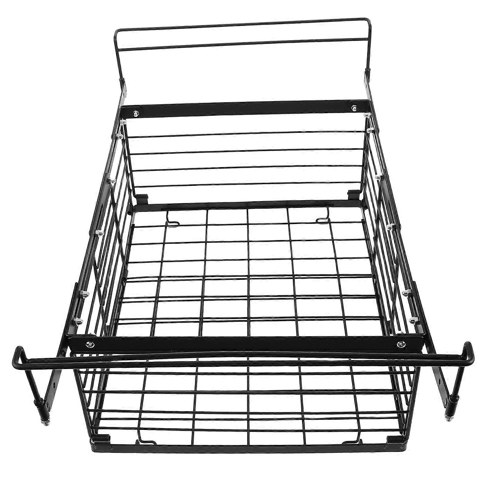 Cold Storage Freezer Organizer Bin for Storage with Durable Metal Construction