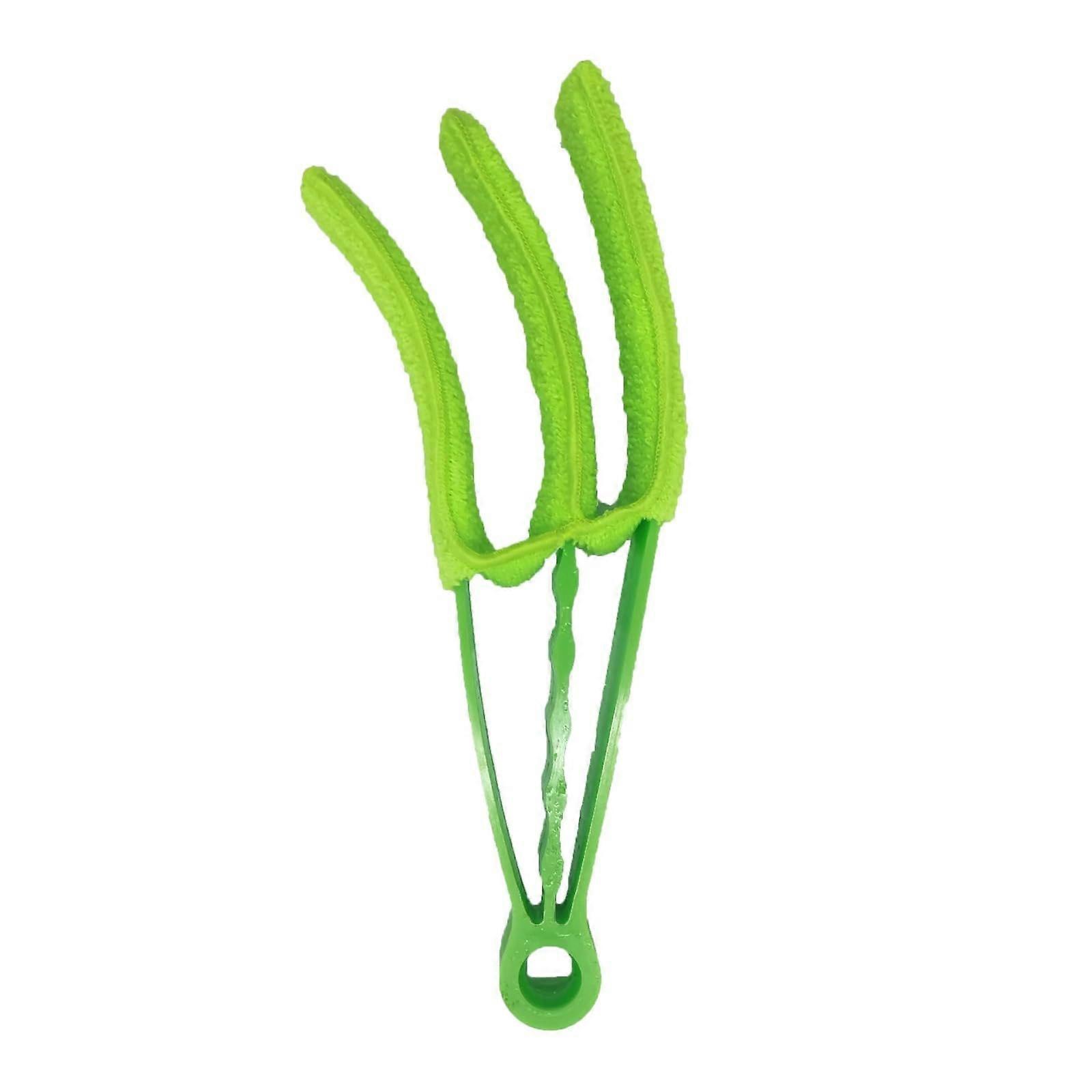 Cleaning Brush with Ergonomic Handle for Kitchen, Bathroom and Floor Scrubbing – Green