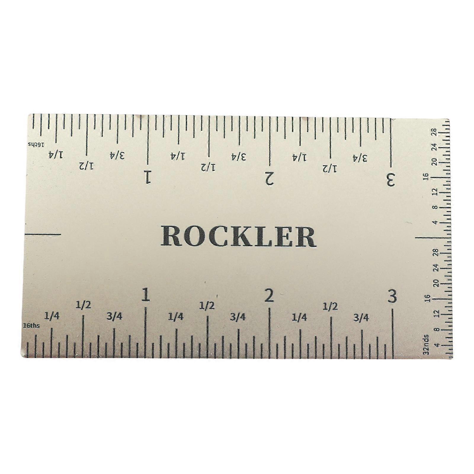Industrial Mini Measurement Tool Four Side Graduated Marking Measuring Device for Accurate Marking & Layout Tasks Multicolor