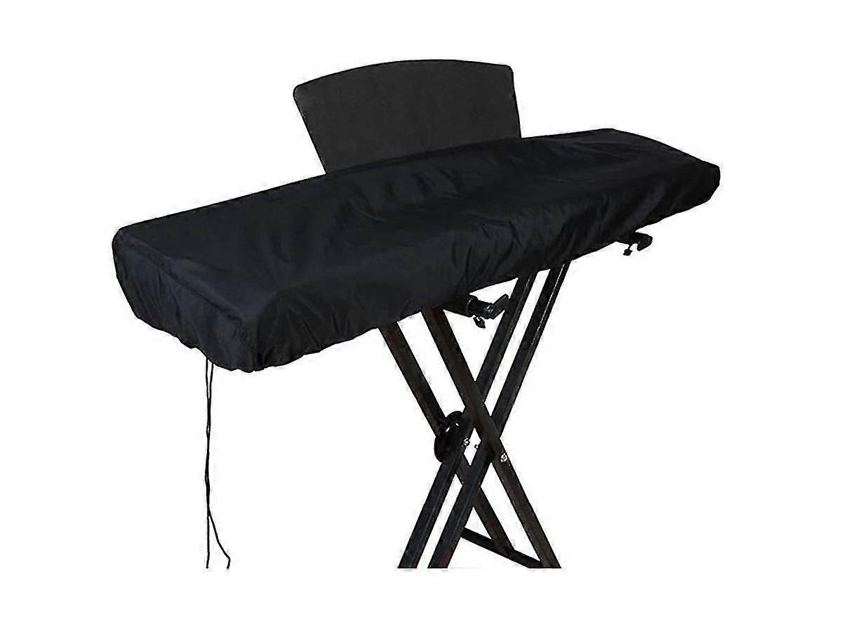 Piano Keyboard Dust Cover For 61/88 Keys - Comes Complete With Built-in Bag, Elastic Cord And - Locking Clasp