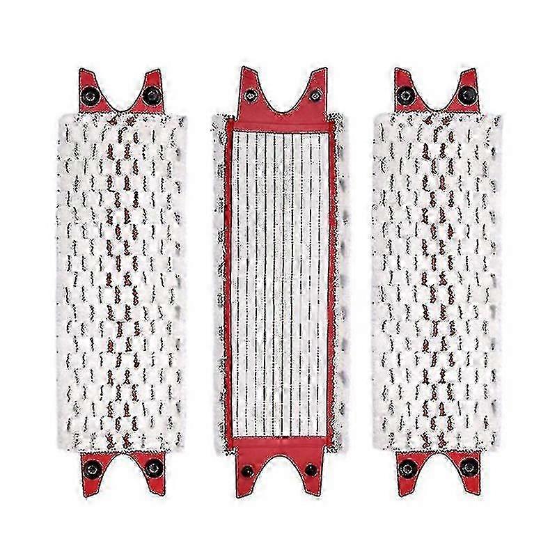 3-Piece Replacement Set for Vileda Ultramax Spray Mop Head & Flat Mop Cloth