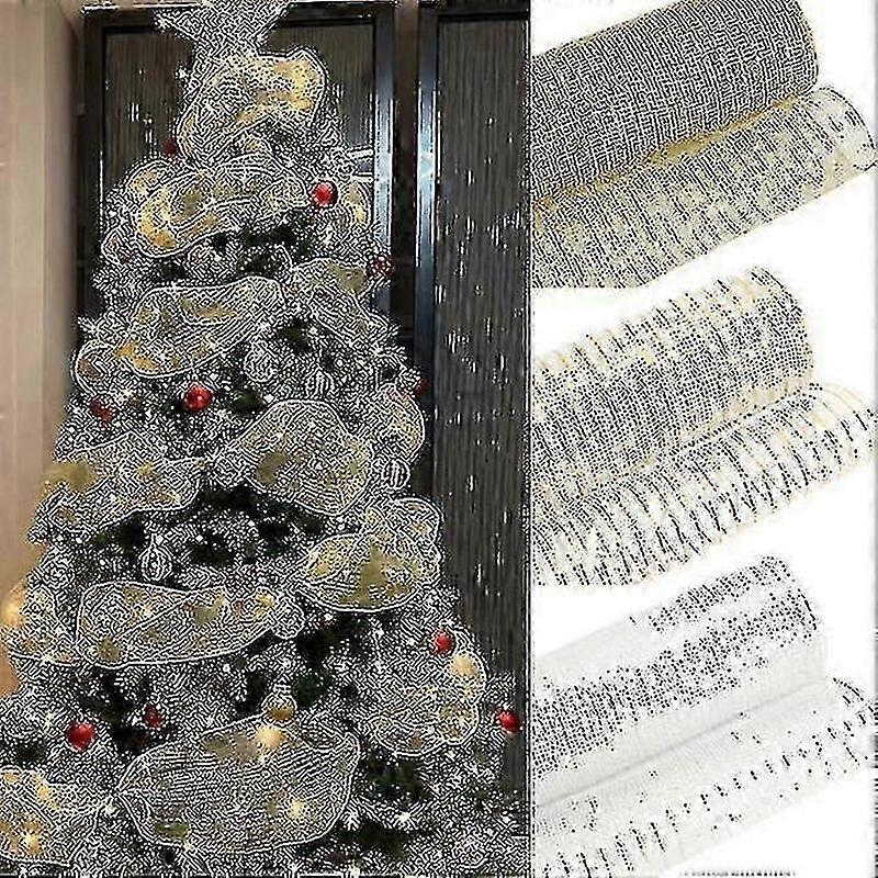 Vianočná stuha na ozdoby z vodeodolného materiálu