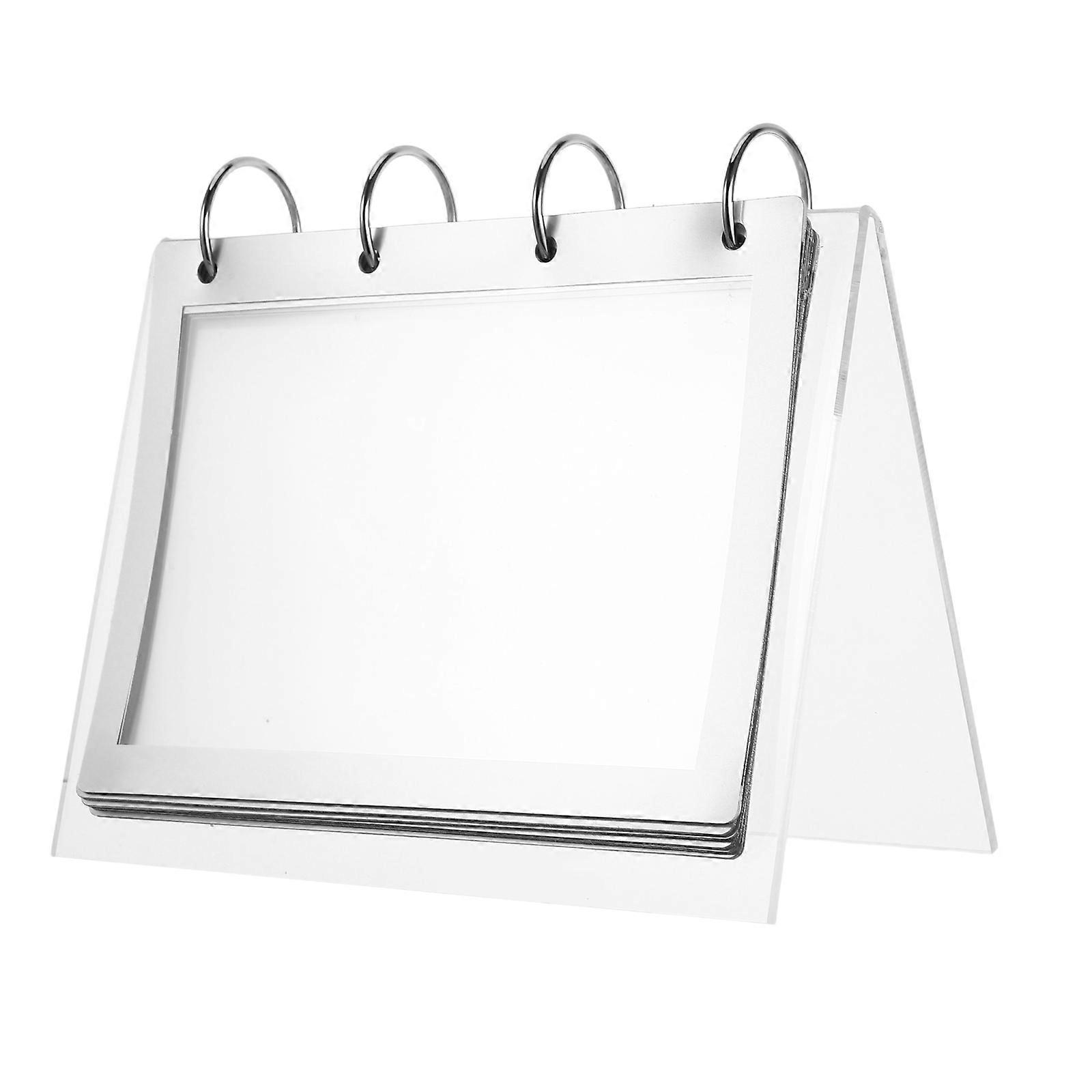 -Shaped Display Stand For Retail Displays Menus And Posters 19.50X15.00X7.50CM Multifunctional Design 1Set