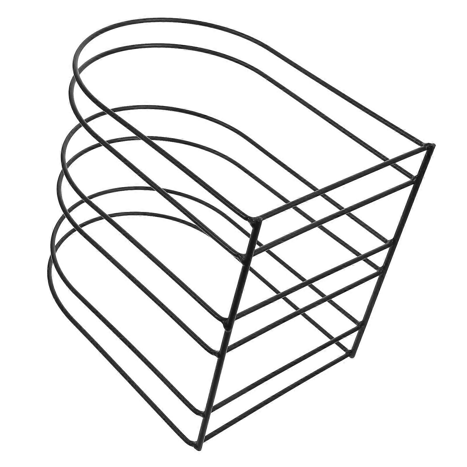 Woolen Hat Display Stand Iron Wire Cap Storage Rack Compact Design Home Use 1Set