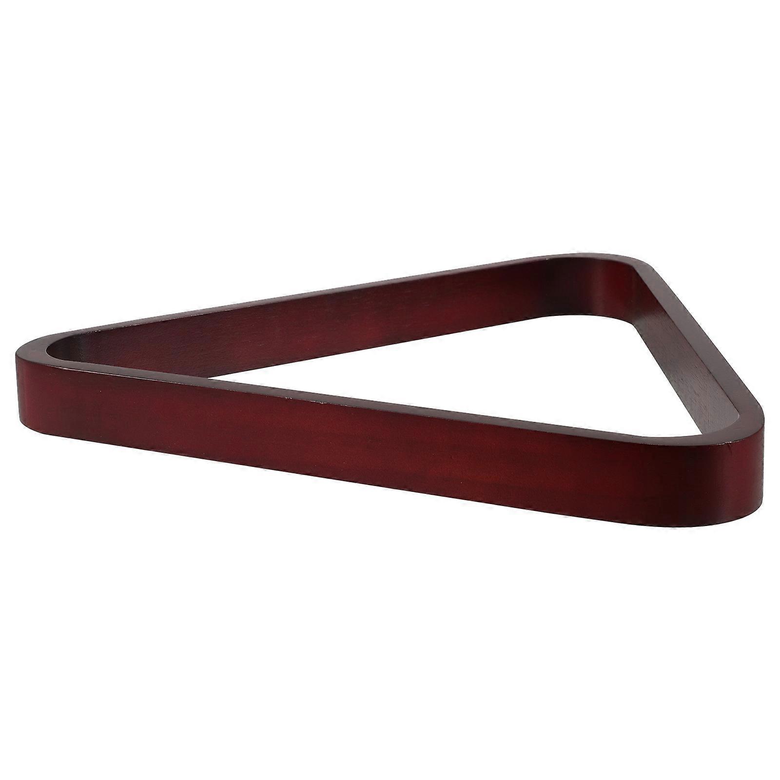 Billiard Ball Triangle Solid Wood Billiard Triangle Frame for Pool Table Setup Accessories