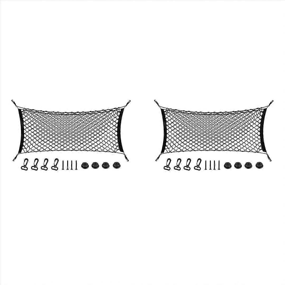 Rear Cargo Net, 35-48 inch Envelope Style Cargo Trunk Net 