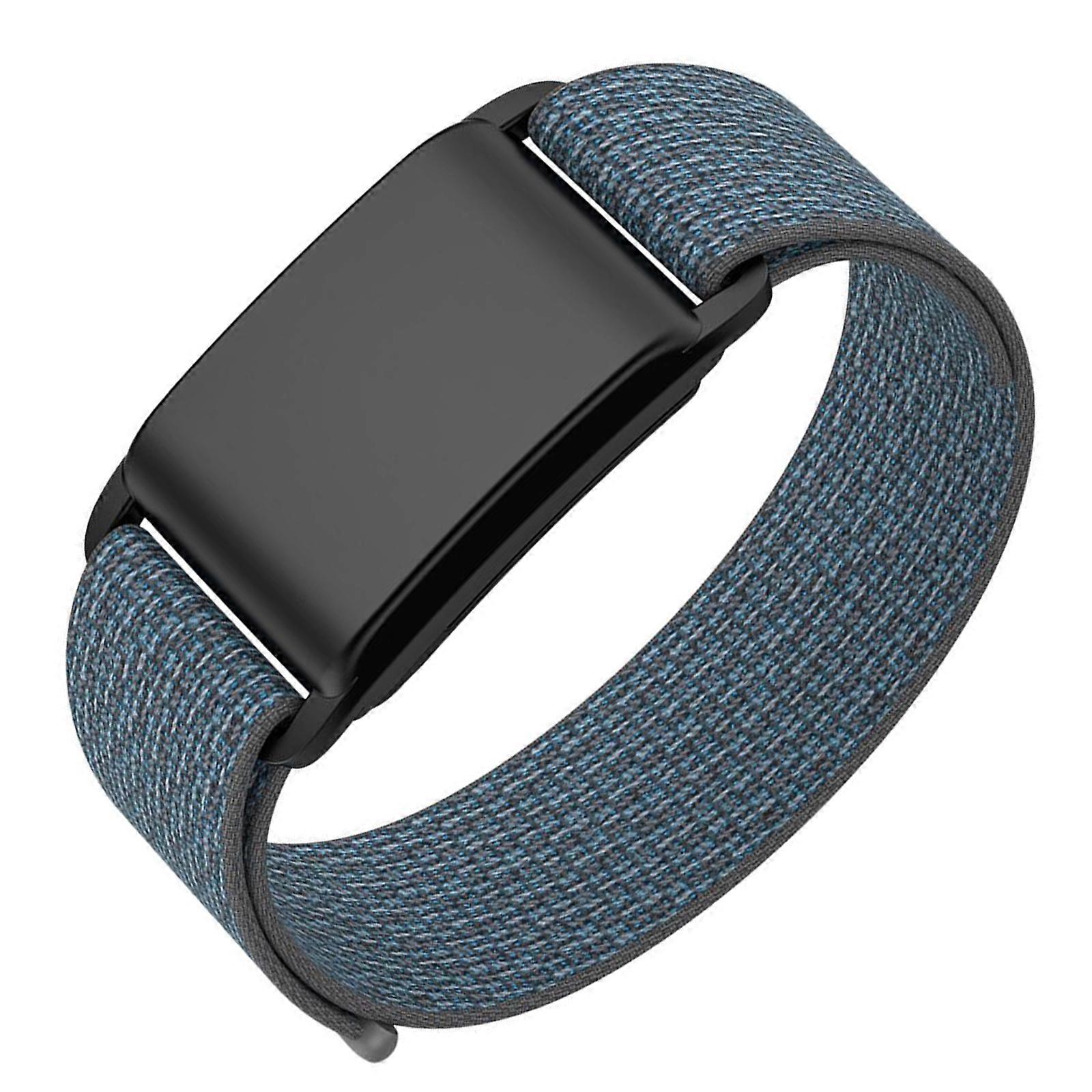 Breathable Adjustable Nylon Replacement Straps for Selected Sports Bracelets Heart Rate Sensors Lightweight Design  Gray