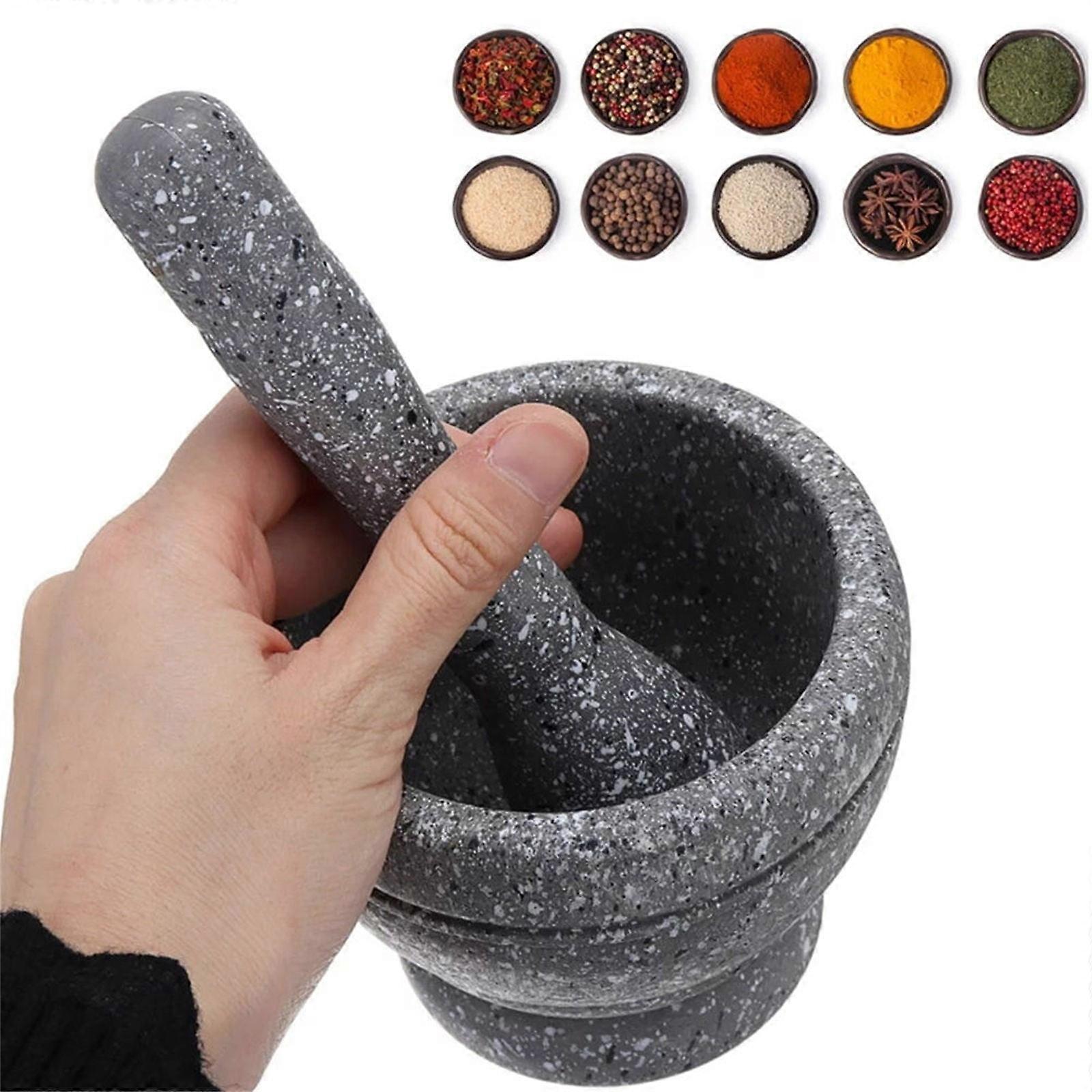 Spice Grinder Set Manual Grinding Tool For Kitchen,Thick PP material