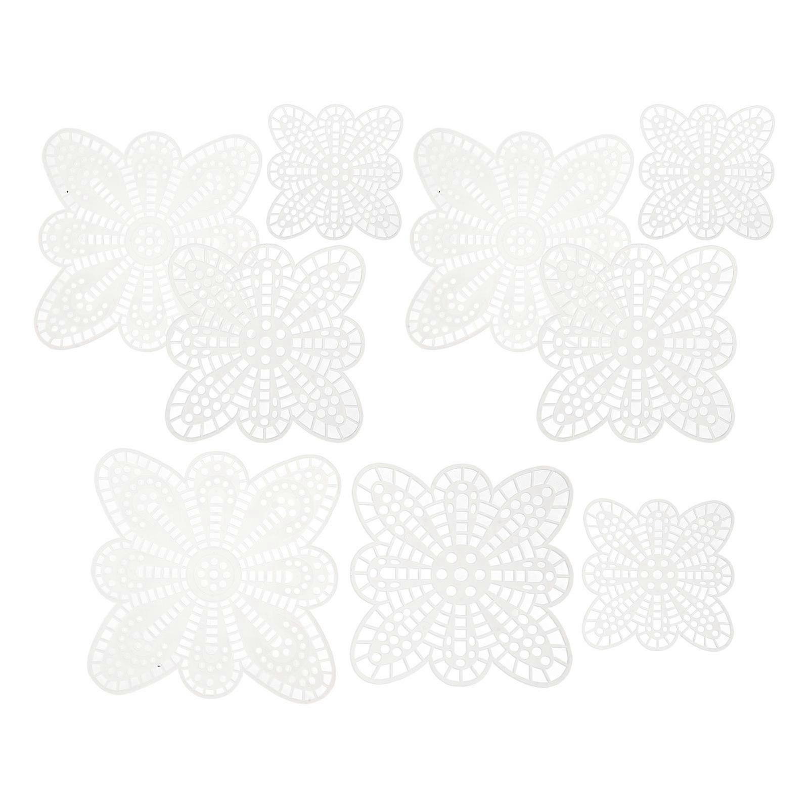 Plastic Mesh Canvas Sheets for DIY Crafting Plastic Canvas 15Pcs