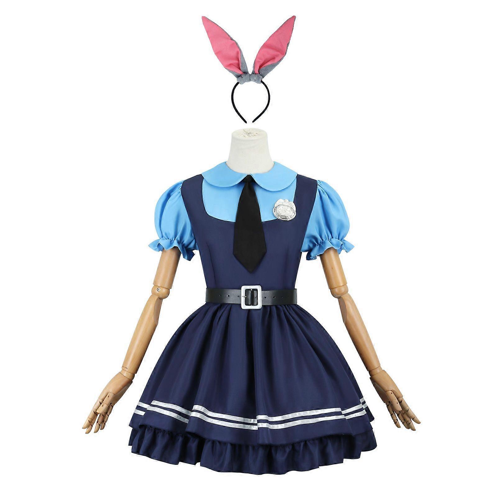 Disfraz de Judy Hopps de Zootopia 2 para mujer.