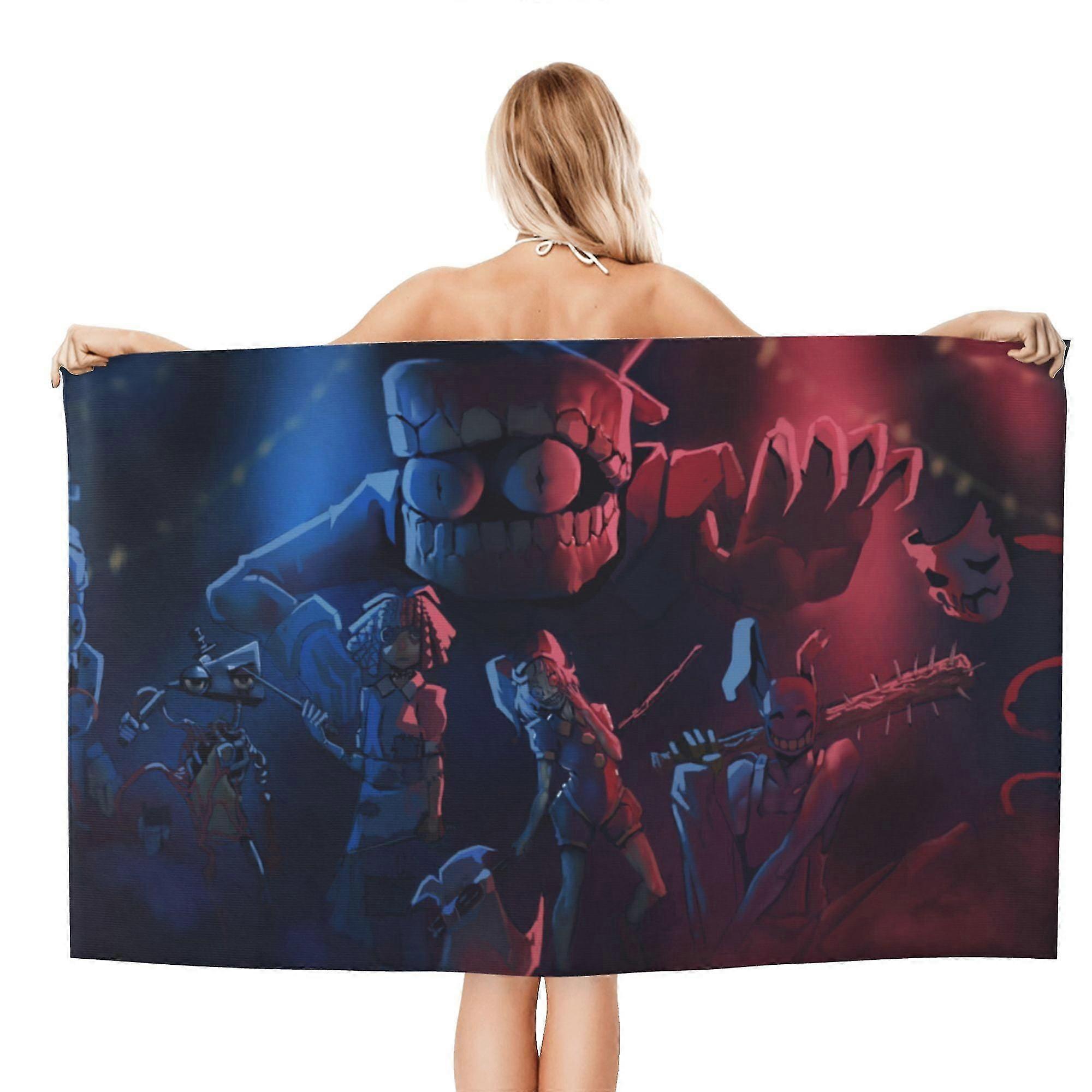 s4112 L'incredibile asciugamano da spiaggia digitale del circo in microfibra Asciugamano da spiaggia leggero oversize Bea MMgO4112