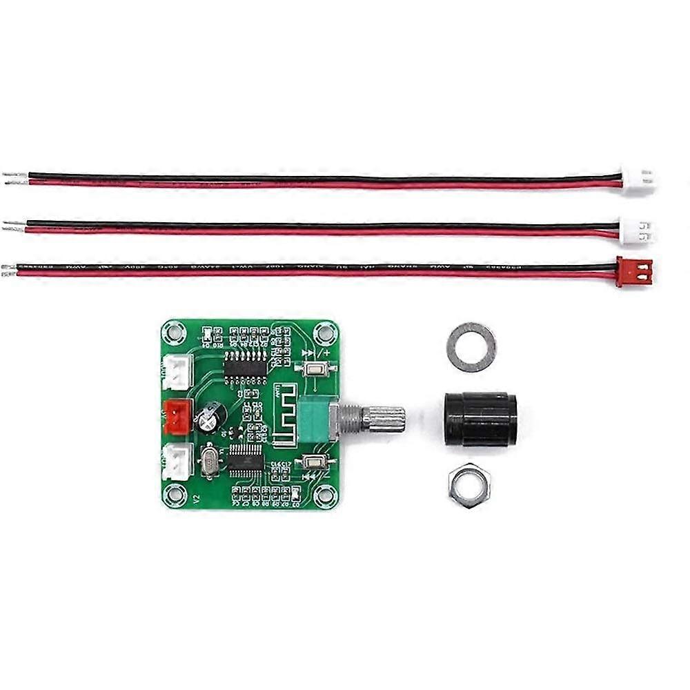 XH-A158 Bluetooth 5.0 Stereo Amplifier Board 5Wx2 Dual Channel Mini Power Sound Module for DIY Wireless Speakers DC5V