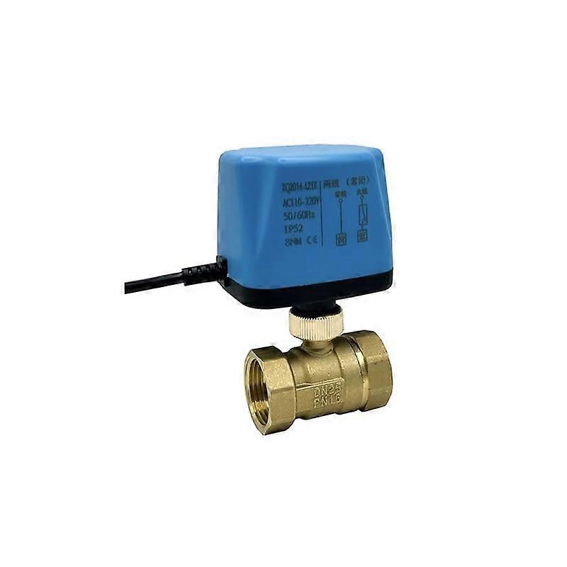 1' Normally Closed 2Way Motorized Brass Ball Valve 12V Quick Control for Reliable Flow