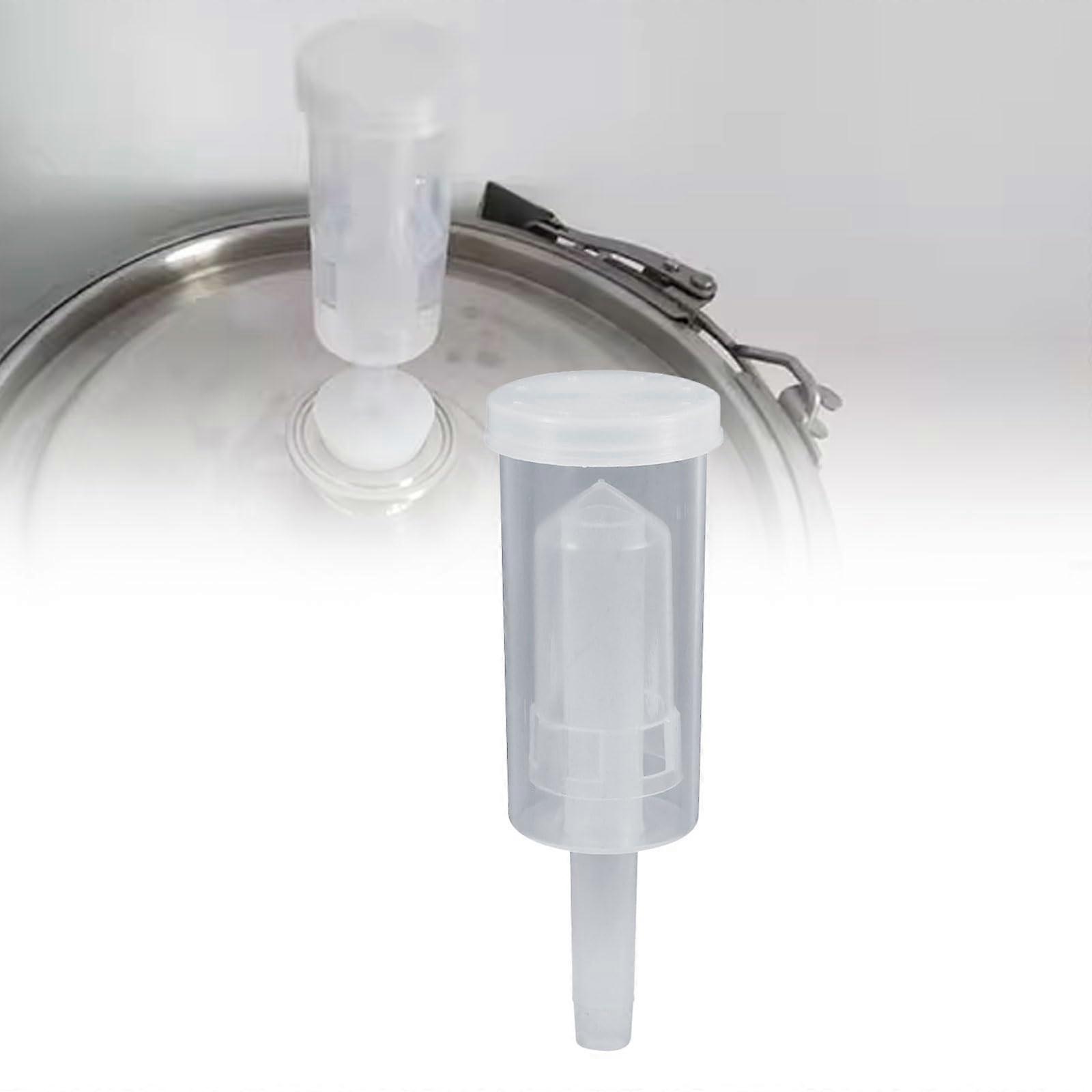 Fermentation Airlock for Home Brewing and Wine Making, Oxygen Flavor Preservation Design