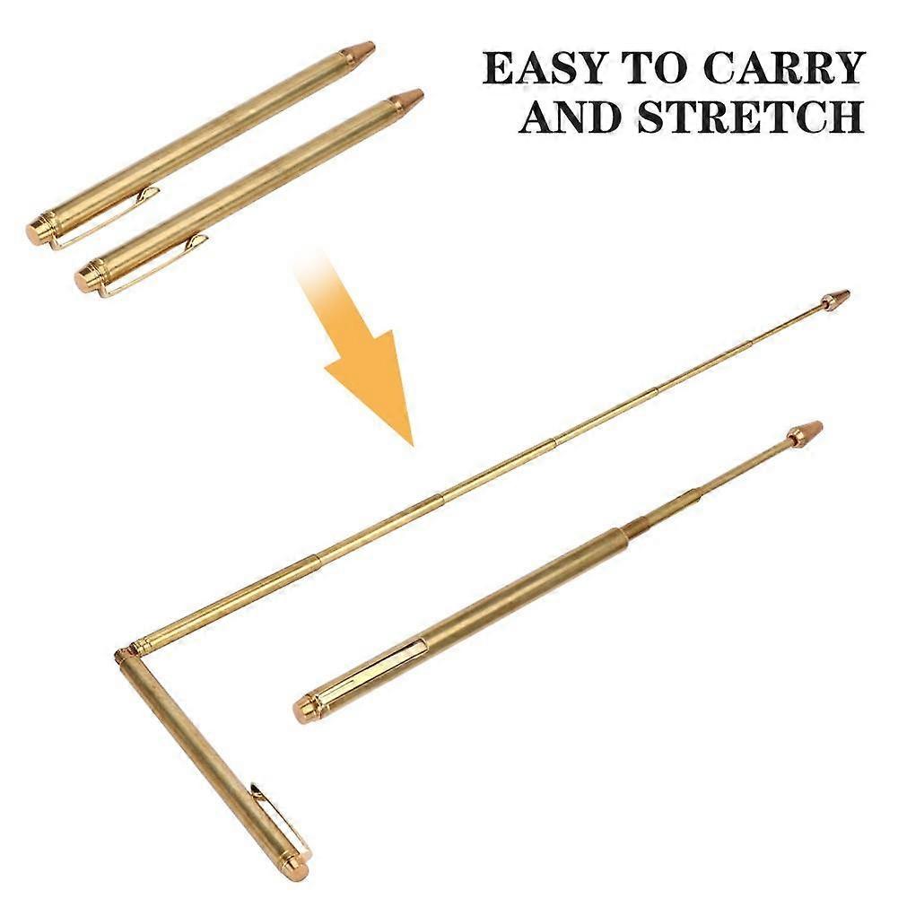 Divining Detector Dowsing Rods 2pcs 57cm Adjustable