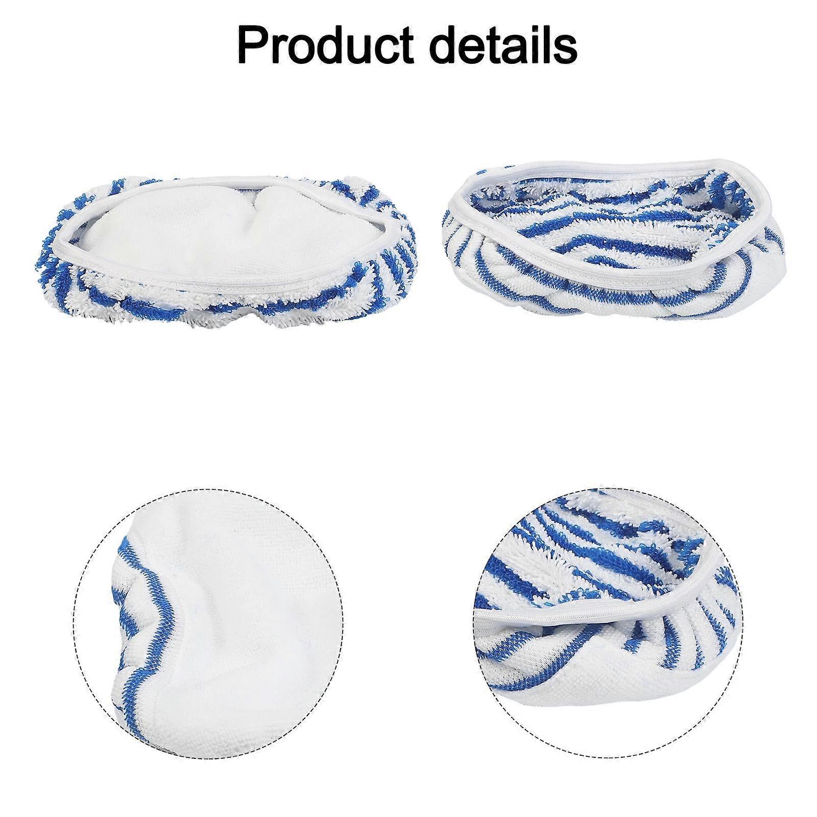 For Steam Cleaner Replacement Pads 2PCS Compatible with Multiple Models