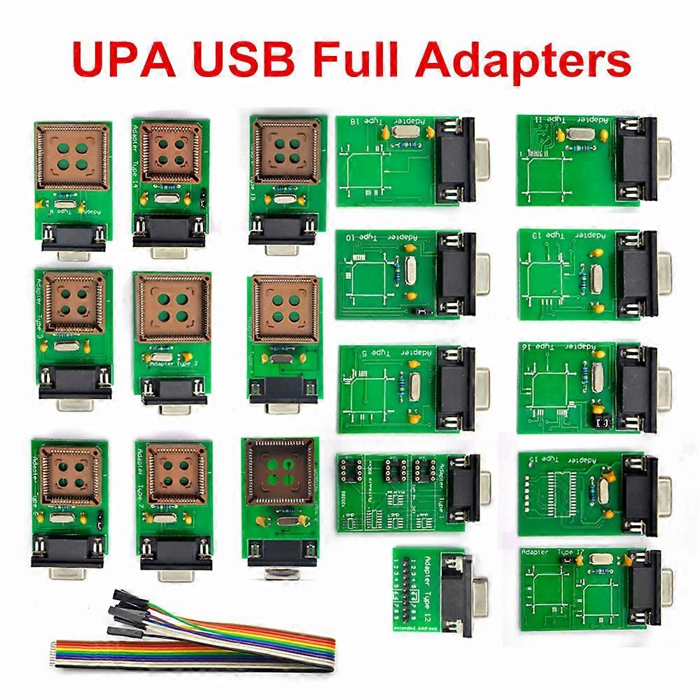 UPA USB Programmer V1.3 UPA USB UPA Chip Tuning Tools ECU Programmer Serial Programmer With Full Adapters